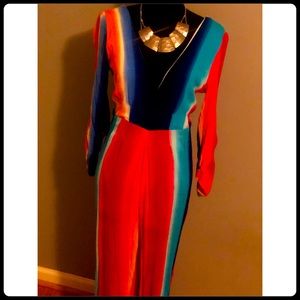 Multi Colored Jumpsuit